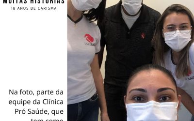 Uma revista, muitas histórias — Clínica Pró Saúde