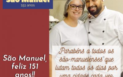 Eu sou São Manuel — 151 anos — Pizzaria Ascenso